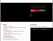 Tablet Screenshot of drumatic.info